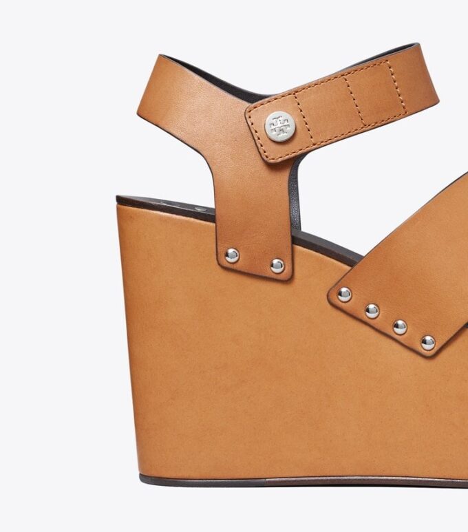 Studded Platform Wedge