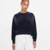 T Logo Velour Crewneck