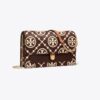 T Monogram Contrast Embossed Crossbody