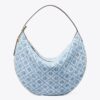 T Monogram Denim Balloon Bag