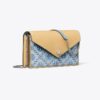 T Monogram Denim Envelope Crossbody