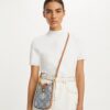 T Monogram Denim Phone Crossbody