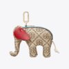 T Monogram Elephant Key Ring