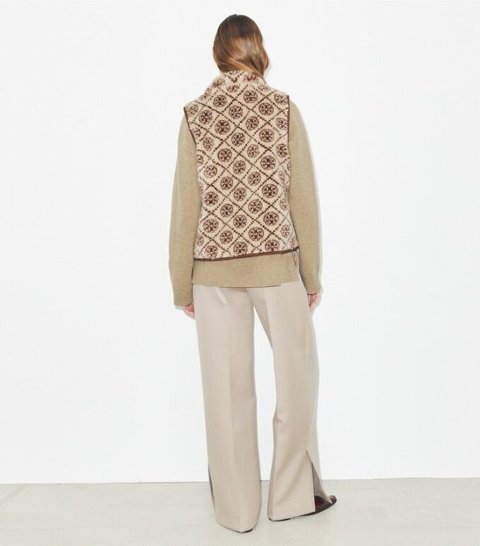 T Monogram Fleece Vest