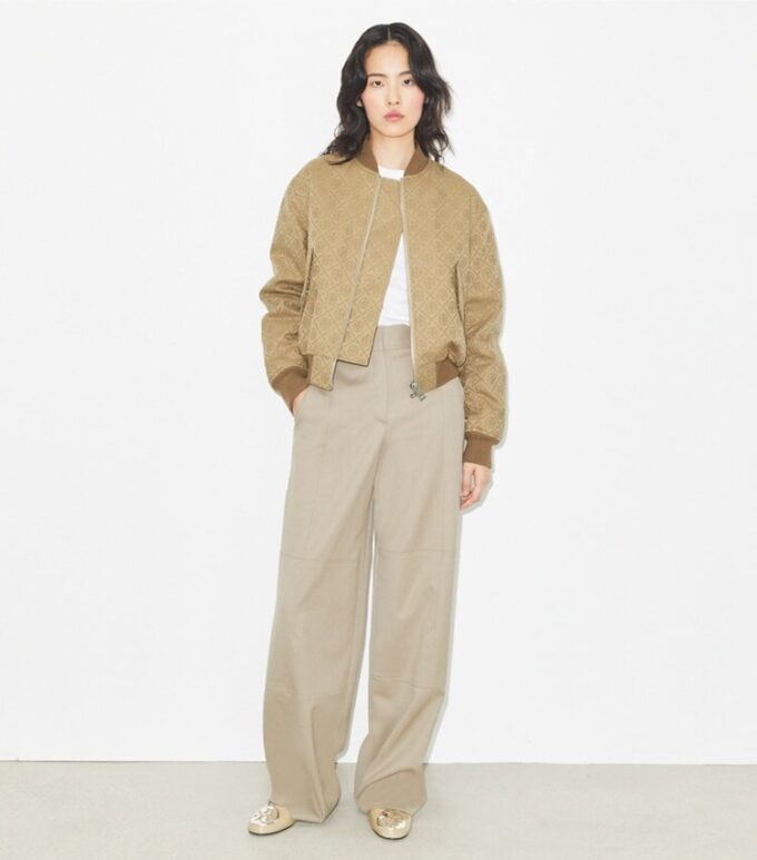 T Monogram Jacquard Bomber Jacket T Monogram Jacquard Bomber Jacket