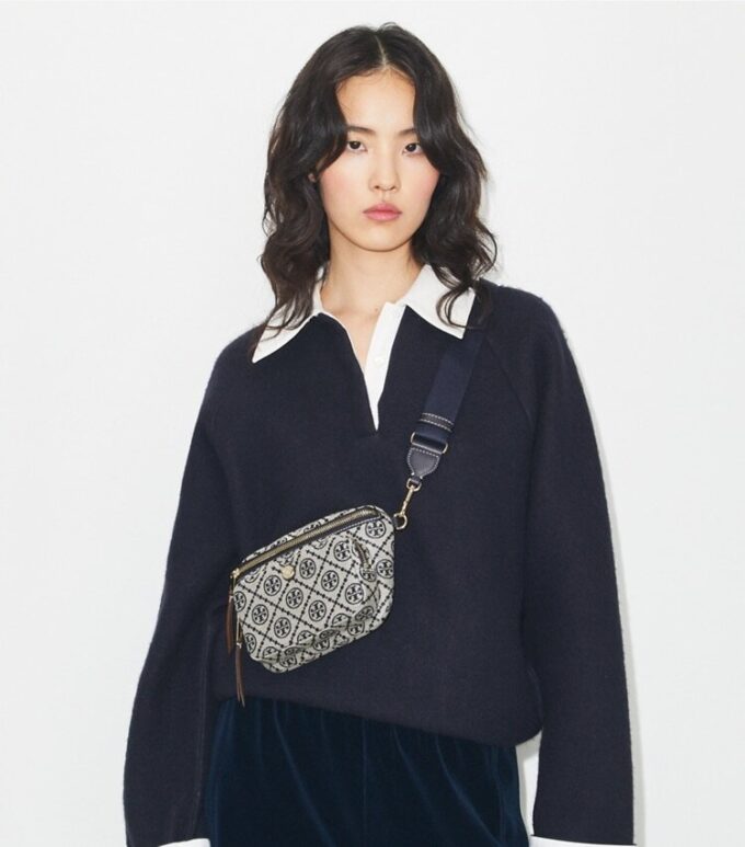 T Monogram Mini Belt Bag