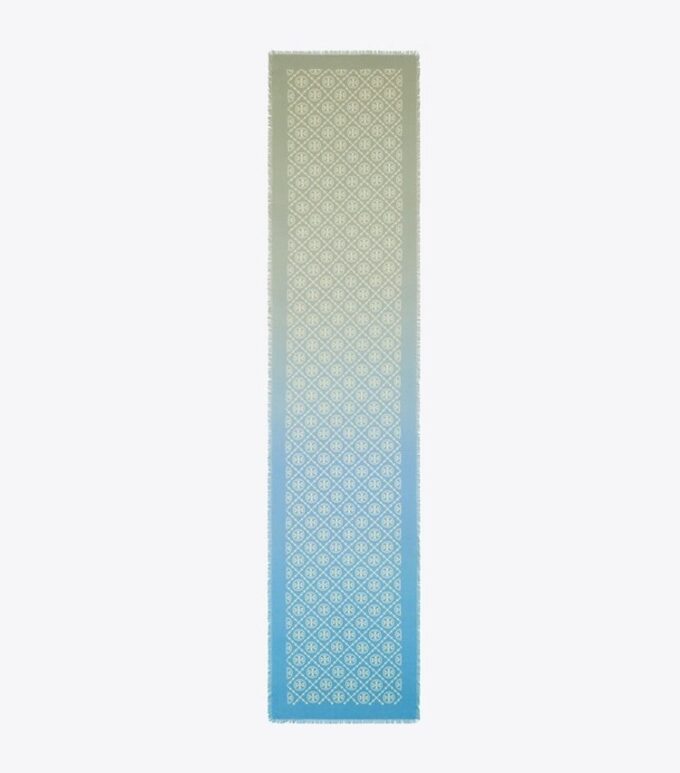 T Monogram Oblong Scarf