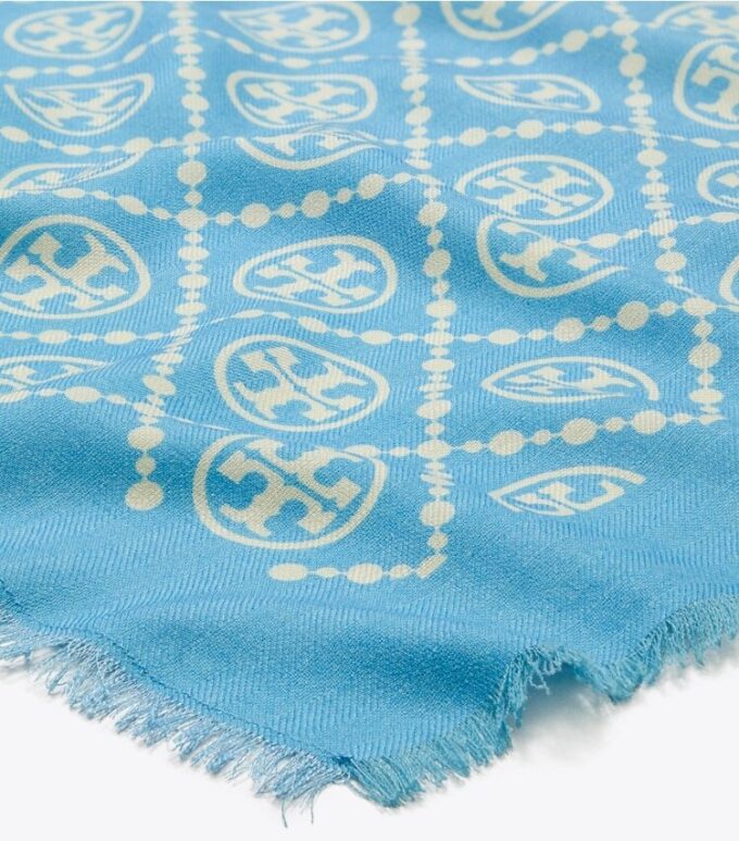 T Monogram Oblong Scarf