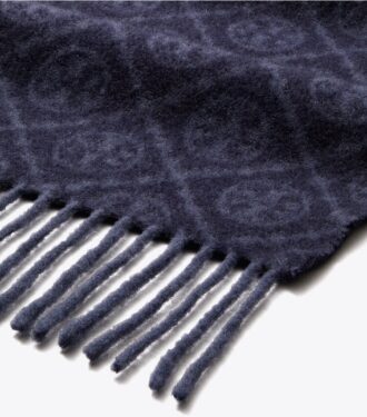 T Monogram Oblong Scarf