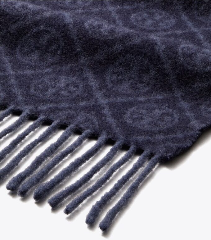 T Monogram Oblong Scarf