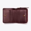 T Monogram Patent Embossed Bi-Fold Wallet
