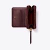 T Monogram Patent Embossed Bi-Fold Wallet