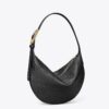 T Monogram Pebbled Small Balloon Bag