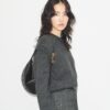 T Monogram Pebbled Small Balloon Bag