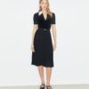 T Monogram Pointelle Pleated Dress T Monogram Pointelle Pleated Dress