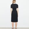 T Monogram Pointelle Pleated Dress T Monogram Pointelle Pleated Dress