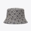T Monogram Short-Brim Bucket Hat