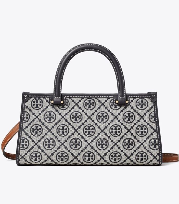T Monogram Small East-West Tote