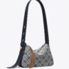 T Monogram Small Romy Shoulder Bag