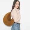T Monogram Suede Balloon Bag