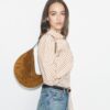 T Monogram Suede Small Balloon Bag