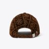 T Monogram Velvet Baseball Cap