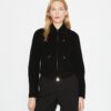 T Monogram Wool Biker Jacket