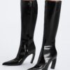 Tall Patent Boot