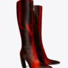 Tall Printed Calf Hair Boot