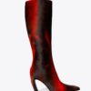 Tall Printed Calf Hair Boot