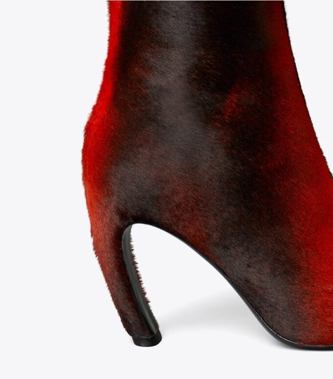 Tall Printed Calf Hair Boot