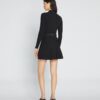 Tech Knit Long-Sleeve Mini Polo Dress