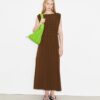 Terry Jacquard Maxi Dress