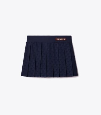 Terry Jacquard Mini Tennis Skirt