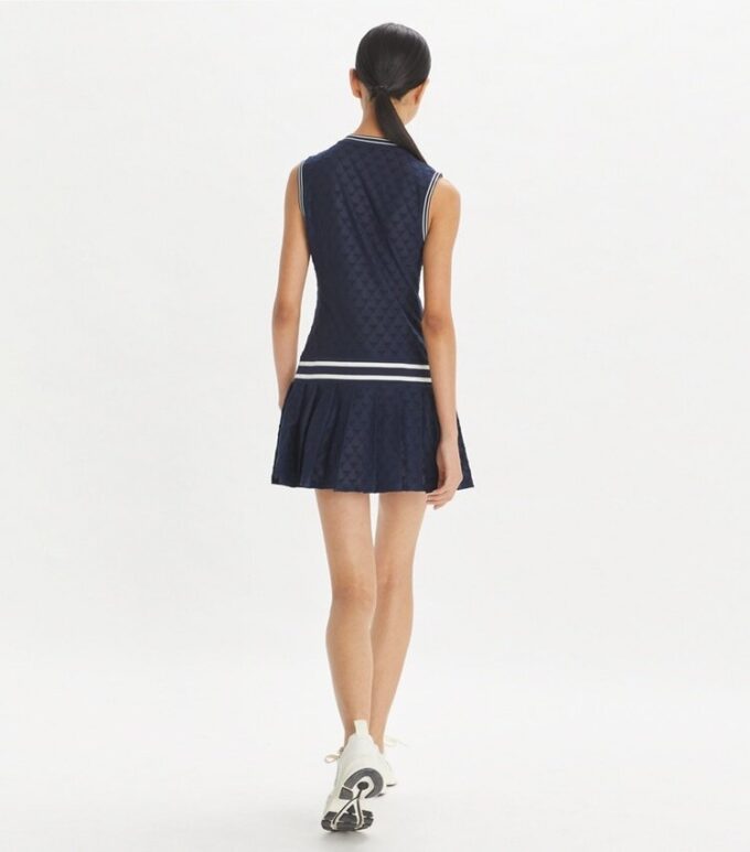 Terry Jacquard Tennis Dress