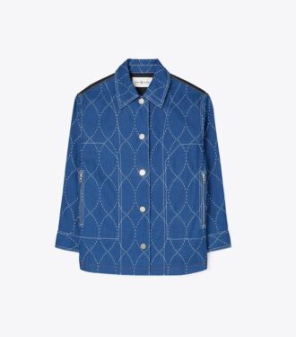 Topstitch Denim Jacket