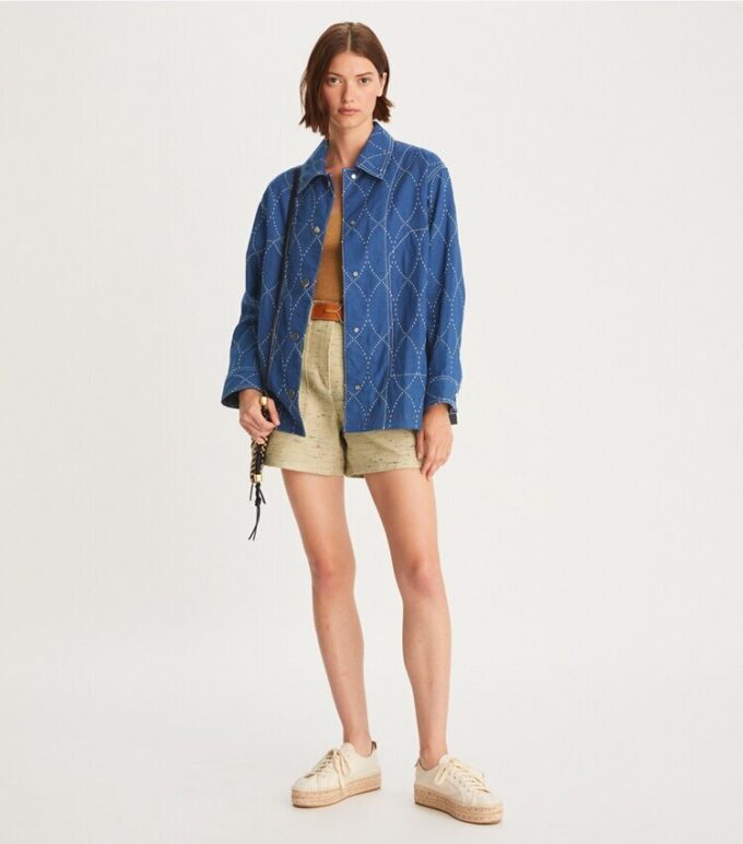 Topstitch Denim Jacket