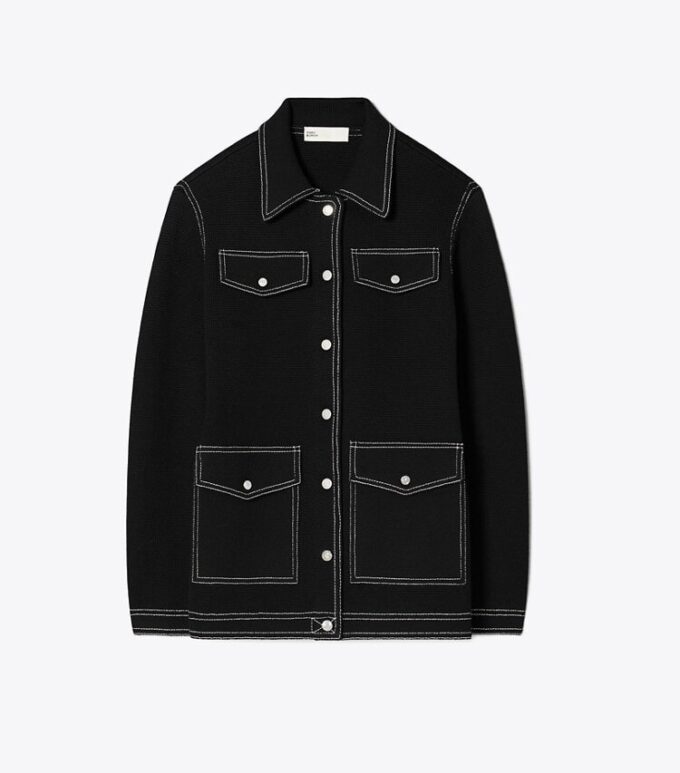 Topstitch Wool Jacket