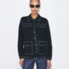 Topstitch Wool Jacket