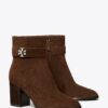 Turnlock Heeled Ankle Boot