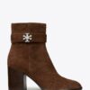 Turnlock Heeled Ankle Boot