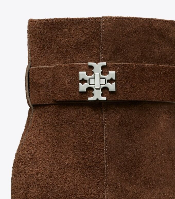 Turnlock Heeled Ankle Boot