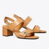 Turnlock Heeled Sandal