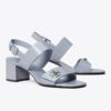Turnlock Heeled Sandal