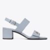Turnlock Heeled Sandal