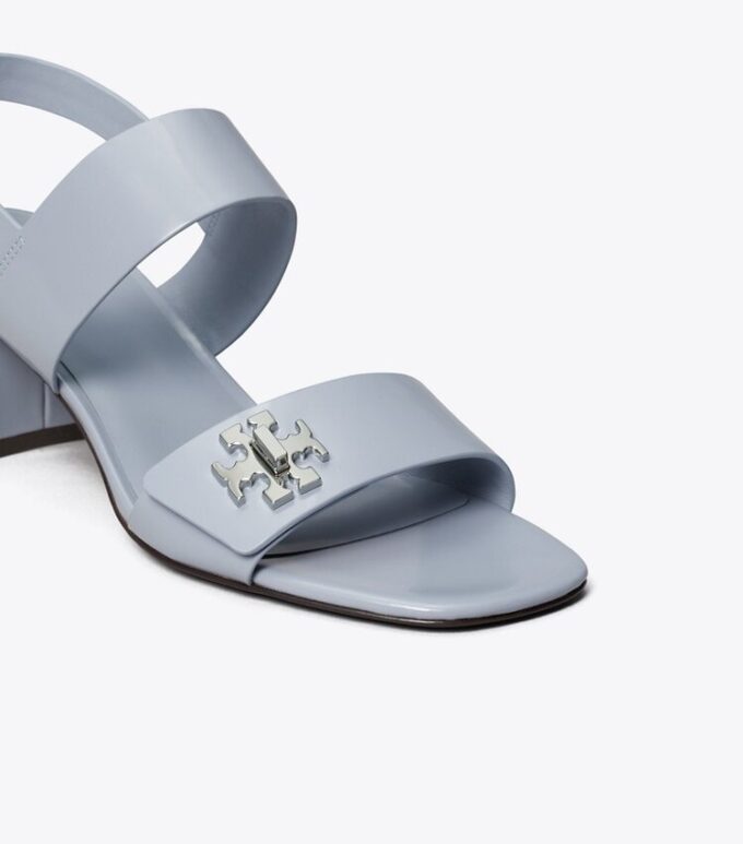 Turnlock Heeled Sandal
