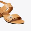Turnlock Heeled Sandal