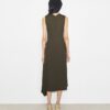 Twill Wrap Dress