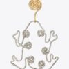 Twisted Frog Earring