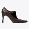 Twisted Heel Monk Strap